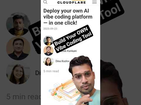 Build Your Own Lovable with Cloudflare Vibe Code SDK #cloudflare #vibecoding