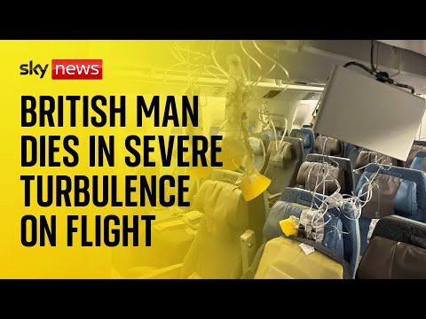 News conference after one dead following severe turbulence on flight from London-Bangkok