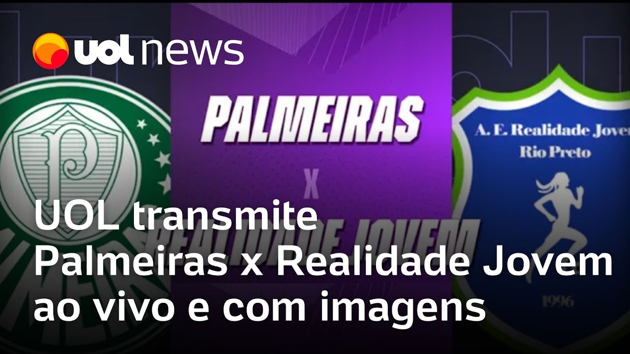 Palmeiras x Realidade Jovem: UOL transmite confronto do Paulistão Feminino ao vivo e com imagens