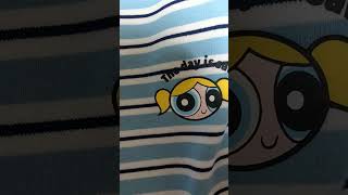 #bread #vlog #推し活 #グッズ #開封動画 #GU #パワーパフガールズ　#PPG #コラボ　#Tシャツ