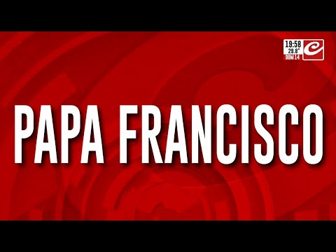 Papa Francisco: Quisiera ir a la Argentina en la segunda mitad del año