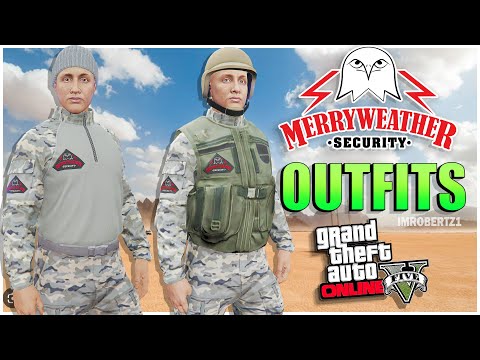 GTA 5 Merryweather NO Vest Outfit Glitch How To Unlock Merryweather Outfit GTA 5 Glitches
