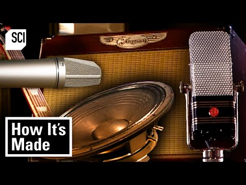 How Microphones, Loudspeakers, Guitar Amps, and More are Made 🎤 How It’s Made | Science Channel