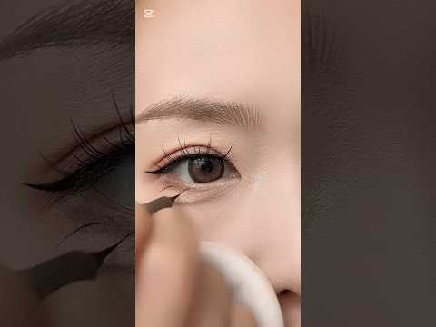 The Correct Order for Eye Makeup ✨ Even Beginners Can Create Beautiful Eyes!#eyemakeup#viral#shorts