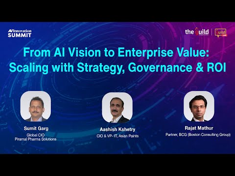 From AI Vision to Enterprise Value: Scaling with Strategy, Governance & ROI |
