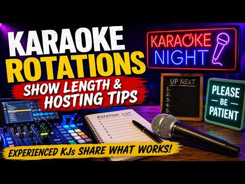 Karaoke Singer Rotation Tips and Performance Discussions #DJNTV KJ Chat