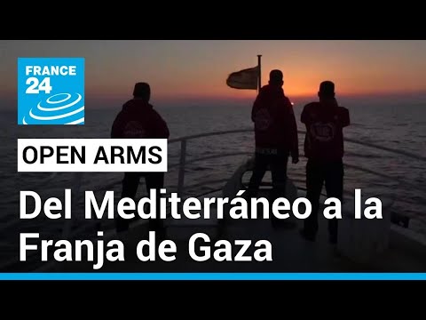 La labor humanitaria de Open Arms en el Mediterráneo y ahora en la Franja de Gaza
