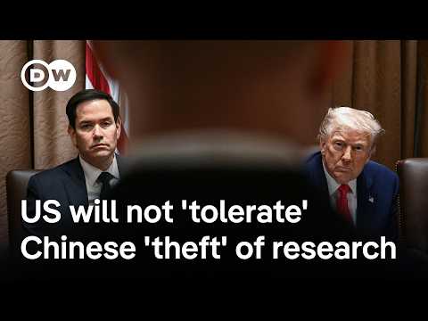 How might Trump's limits on ties with Chinese universities play into escalating US-China tensions?