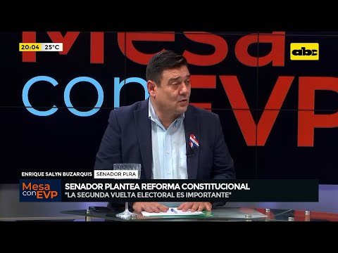 Balotaje en Paraguay: senador plantea reforma constitucional para aplicar segunda vuelta electoral