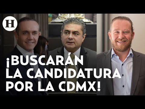 Elecciones 2024: Taboada, Cházaro y Rubalcava se registran como precandidatos del FAM para la CDMX