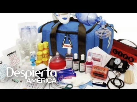 Cómo preparar un kit de emergencia ante desastres naturales en plena pandemia