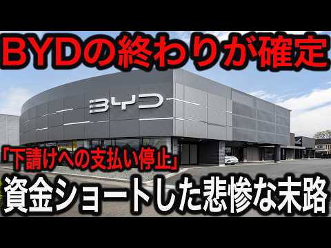 調子に乗りすぎたBYD 中国EVが抱えた構造問題がヤバすぎる【ゆっくり解説】