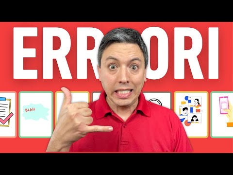 Evita questi 9 ERRORI che bloccano il tuo canale!