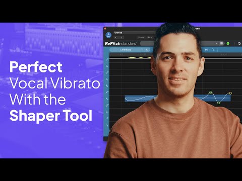 NEW in RePitch 1.3 | Get Perfect Vocal Vibrato With the Shaper Tool