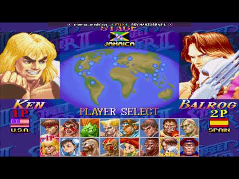 Super Street Fighter II X - grand master challenge thomas_medeiros (BR) Vs REV HANZOBRASIL (BR)