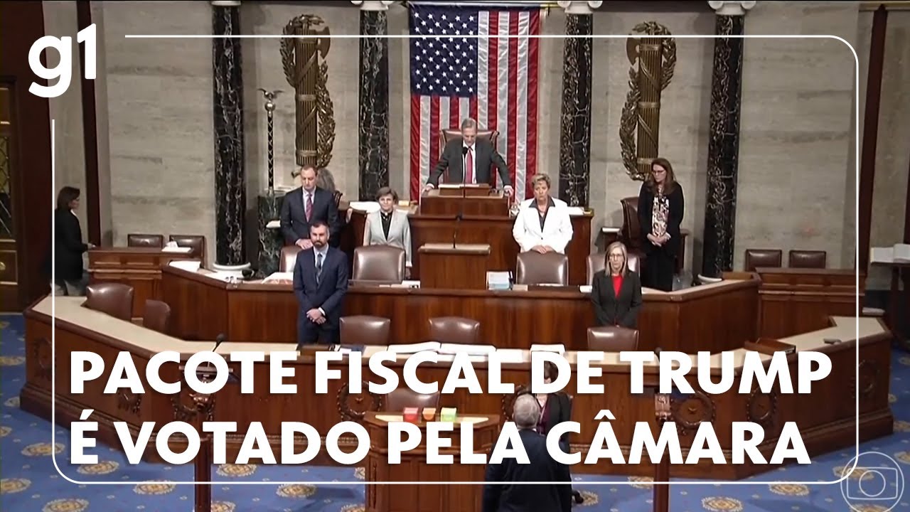 Pacote fiscal de Trump passa por votação na Câmara dos Estados Unidos