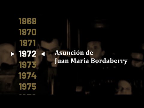1972: Asunción de Juan María Bordaberry | Hacia los 50 años del golpe de Estado | 11-05-2022