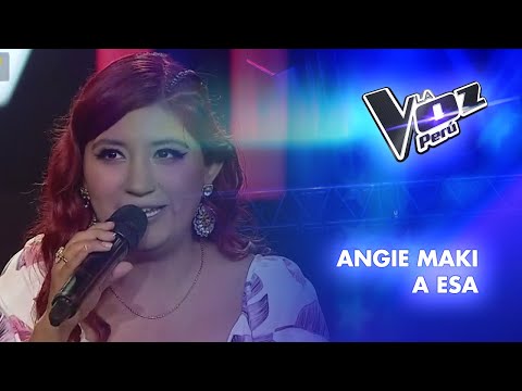Angie Maki | A esa | Audiciones a ciegas | Temporada 2023 | La Voz Perú