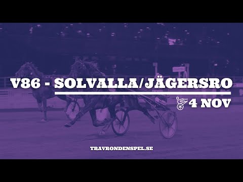 V86 | Solvalla/Jägersro | 4 november 2020
