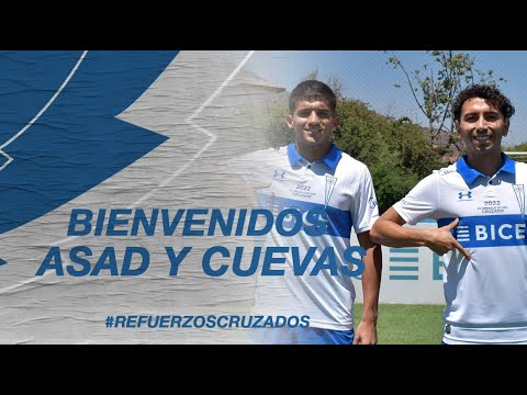 YAMIL ASAD Y CRISTIAN CUEVAS FUERON PRESENTADOS COMO REFUERZOS DE LA FRANJA  |  Cruzados