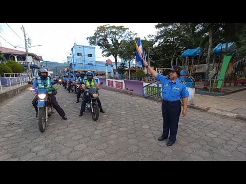 Policía de Boaco resguarda sus calles bajo el Plan de Paz y Seguridad de fin de año