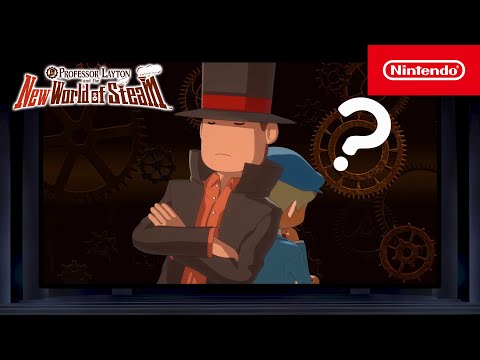 Professor Layton and the New World of Steam – Reveal trailer (Nintendo Switch)