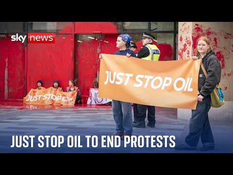 Just Stop Oil announces end to disruptive protests with final demonstration