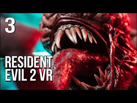 Resident Evil 2 VR | Part 3 | Attack Of The Tongue Monsters!