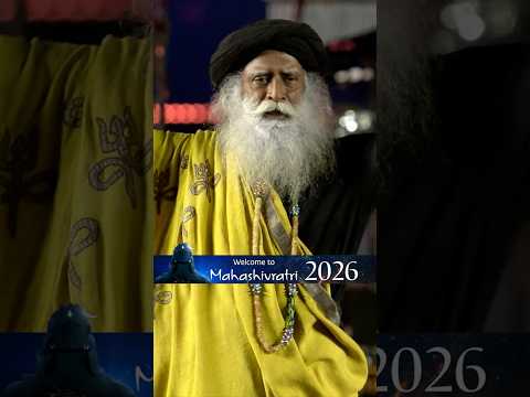Sadhguru welcomes all to Mahashivratri 2026 celebrations