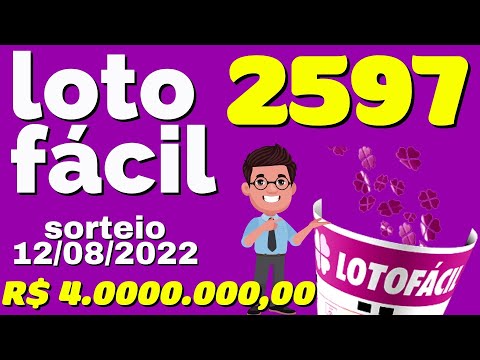 Lotofacil Concurso 2597 R$ 4.000.000,00 - Palpites, Dicas, Estudos e muito mais #lotofacil