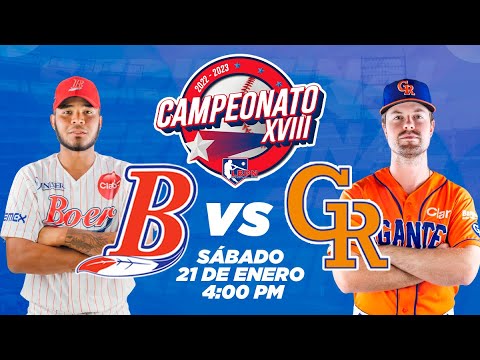 Indios del Bóer vs Gigantes de Rivas - Serie Final de la Liga Profesional de Béisbol de Nicaragua