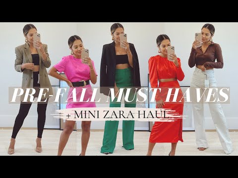 Video: Pre-Fall Outfits | Color For Fall