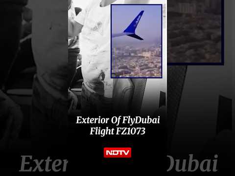 FlyDubai Flight | Dramatic Video Shows FlyDubai Flight Plunging
