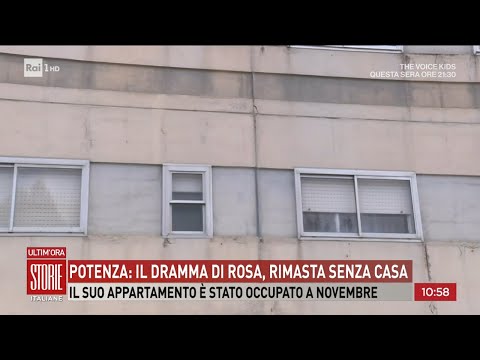 Potenza: il dramma di Rosa, rimasta senza casa -  Storie italiane  15/12/2023