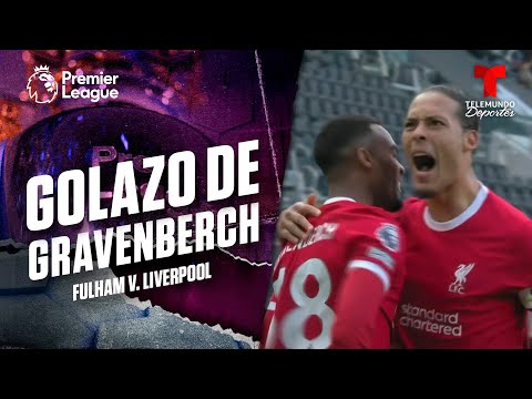 Gravenberch pone el 2-0 con tremendo gol – Fulham v. Liverpool | Premier League | Telemundo Deportes