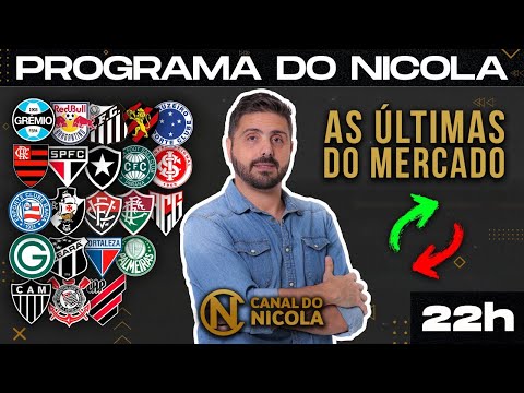 LIVE: JJ NO GALO, LEILA, P. SOUZA, LIMPA NO TIMÃO, SOTELDO, R9, BOTA, ÚLTIMAS DO MERCADO E + ÀS 22H