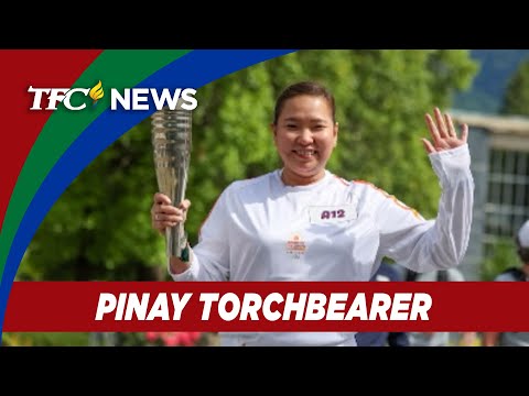 Pinay nagsilbing torchbearer sa Paris Olympic Torch Relay | TFC News Europe