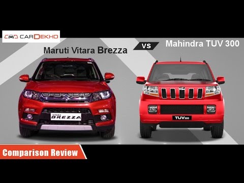Mahindra TUV3OO vs Maruti Vitara Brezza | Comparison Review | CarDekho.com