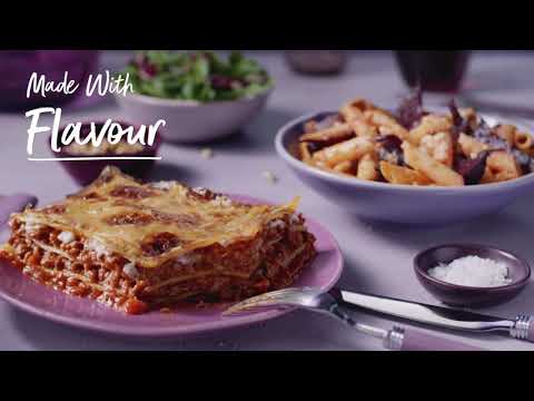 marksandspencer.com & Marks and Spencer Discount Code video: M&S | Made Without Beef Lasagne & Penne Pasta