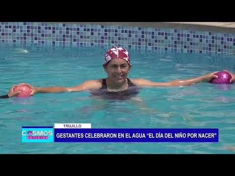 Trujillo: Gestantes celebraron en el agua “El Día del Niño por Nacer”