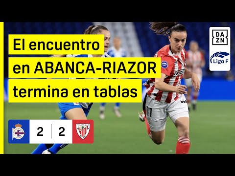 Deportivo Abanca vs Athletic Club (2-2) | Resumen y goles | Highlights Liga F