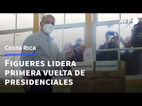 Figueres lidera primera vuelta de presidenciales en Costa Rica | AFP