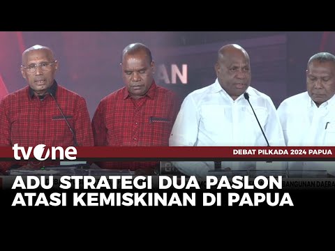 Strategi Paslon Tanggulangi Kemiskinan Hingga Pembangunan Infrastruktur | Debat Pilkada tvOne