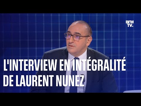 L'interview en Intégralité du Préfet de police de Paris, Laurent Nunez sur BFMTV