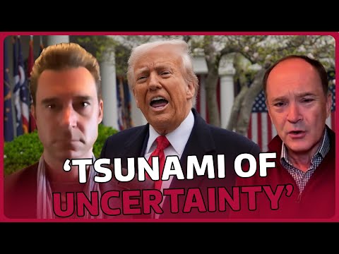 Donald Trump's tariffs hit the markets - but many Americans are right behind him | ITV News
