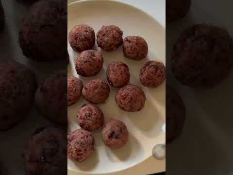 Cranberryalmondballs(Nobak
