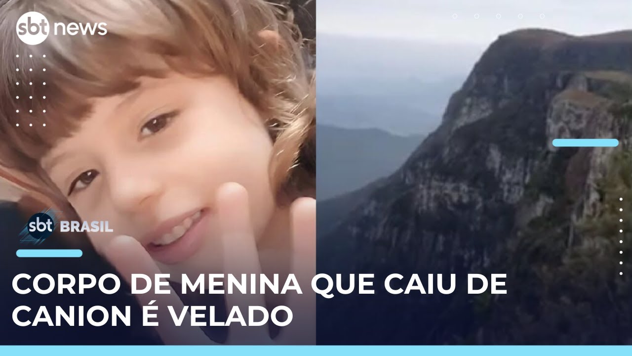 Criança que morreu ao cair de cânion é velada neste sábado em Curitiba | #SBTBrasil