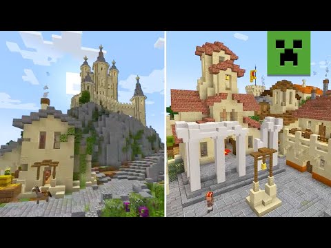 Minecraft Builds: Breathtaking Medieval Town