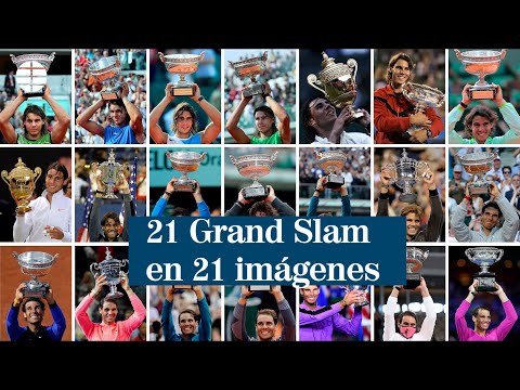 Rafa Nadal: 21 Grand Slam en 21 imágenes