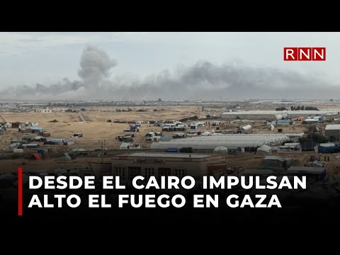 Mediadores en El Cairo renuevan impulso para alto el fuego en Gaza